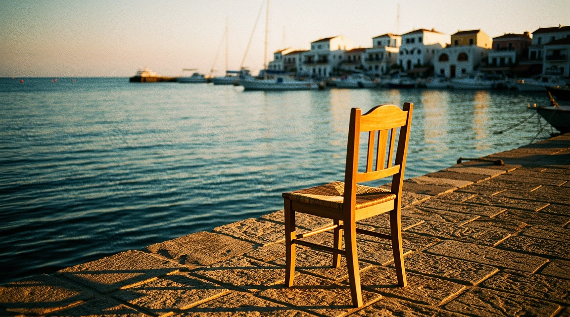 Παραλία Βόλου την αυγή